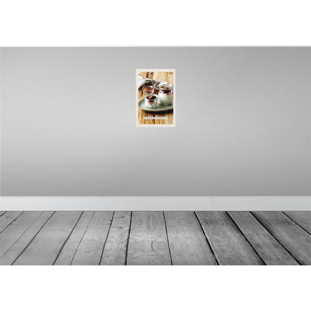 [LA-130864] Blechschild 30x20 cm Skandinawien Delikatese süßes Gericht Spruch Zitat Bild 2
