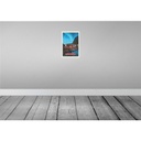 [LA-130873-H] Holzschild 30x20 cm Skandinawien Meer Gebirge Bildmotiv Reisemotiv Abenteuer Reisen Bild 2