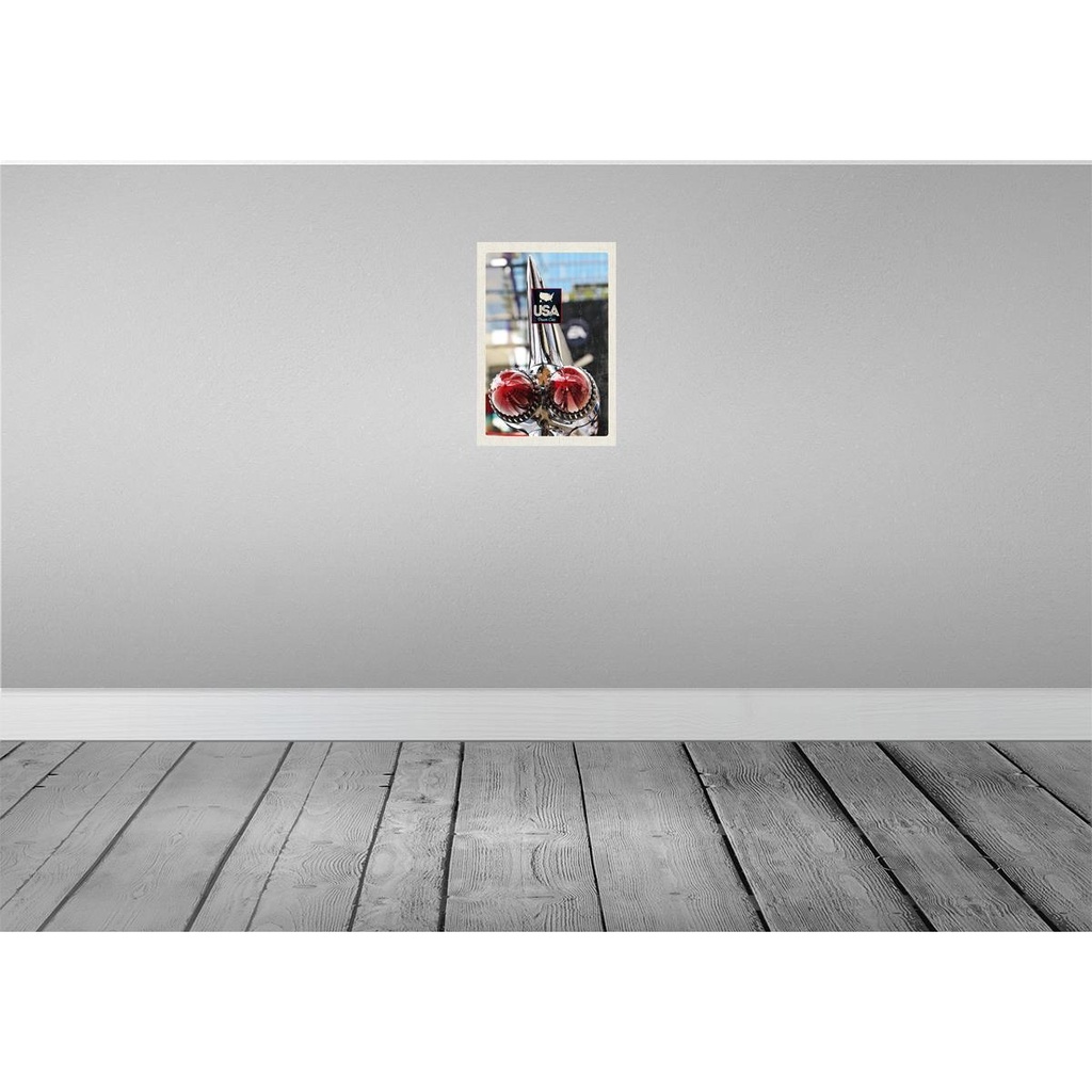 [LA-130954] Blechschild 30x20 cm Amerika Oldtimer USA Urlaub 90er silber PKW Bildmotiv Reisemotiv Abenteuer Reisen Bild 2