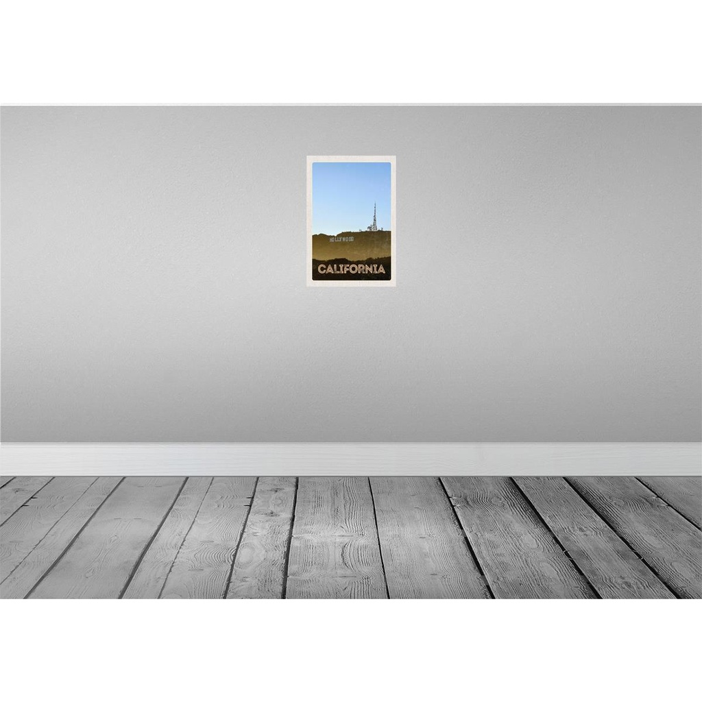 [LA-130989] Blechschild 30x20 cm California Amerika Urlaub Hollywood Star Bildmotiv Reisemotiv Abenteuer Reisen USA Bild 2