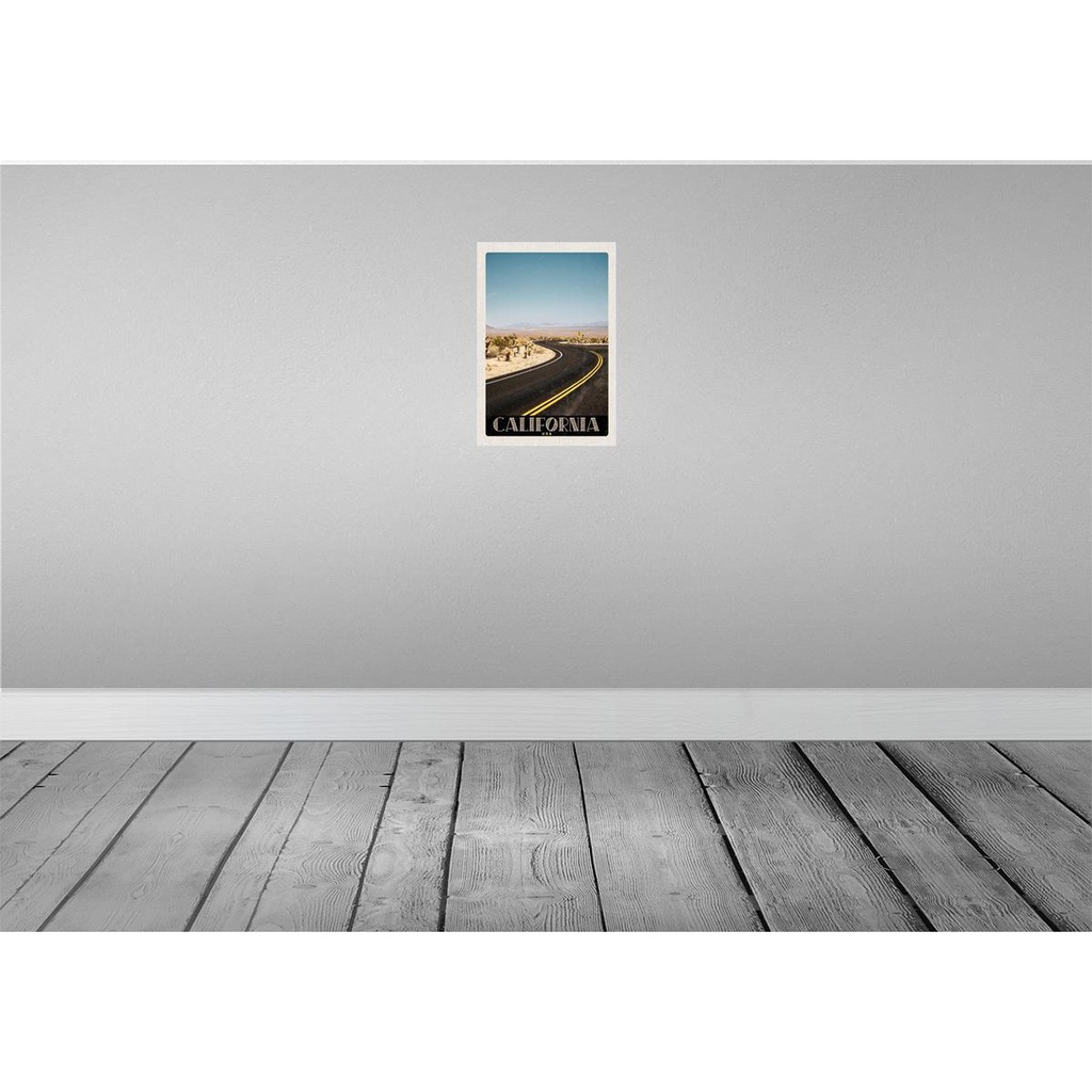 [LA-130992] Blechschild 30x20 cm California Amerika USA Urlaub Strand Straße Wüste Bildmotiv Reisemotiv Abenteuer Reisen Bild 2