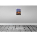 [LA-131002-H] Holzschild 30x20 cm Chicago USA Amerika Abend am Meer Bildmotiv Reisemotiv Abenteuer Reisen Bild 2