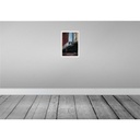 [LA-131004-H] Holzschild 30x20 cm Chicago USA Amerika Bahn Hochaus Bildmotiv Reisemotiv Abenteuer Reisen Bild 2