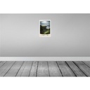 [LA-131043-H] Holzschild 30x20 cm Irland Europa Wiese Gebirge Meer Natur Bildmotiv Reisemotiv Abenteuer Reisen Bild 2
