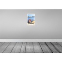 [LA-131051-H] Holzschild 30x20 cm Hamburg Hafen Deutschland Fluss Stadt Bildmotiv Reisemotiv Abenteuer Reisen Bild 2