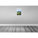 [LA-131055-H] Holzschild 30x20 cm Hechingen Aussicht Burg Hohenzollener Bildmotiv Reisemotiv Abenteuer Reisen Bild 2