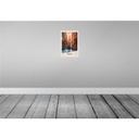 [LA-131060-H] Holzschild 30x20 cm Lyon Frankreich Paar Altstadt Bild 2