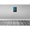 [LA-131065-H] Holzschild 30x20 cm Kuala Lumpur Malaysia Wolkenkratzer Bildmotiv Reisemotiv Abenteuer Reisen Bild 2