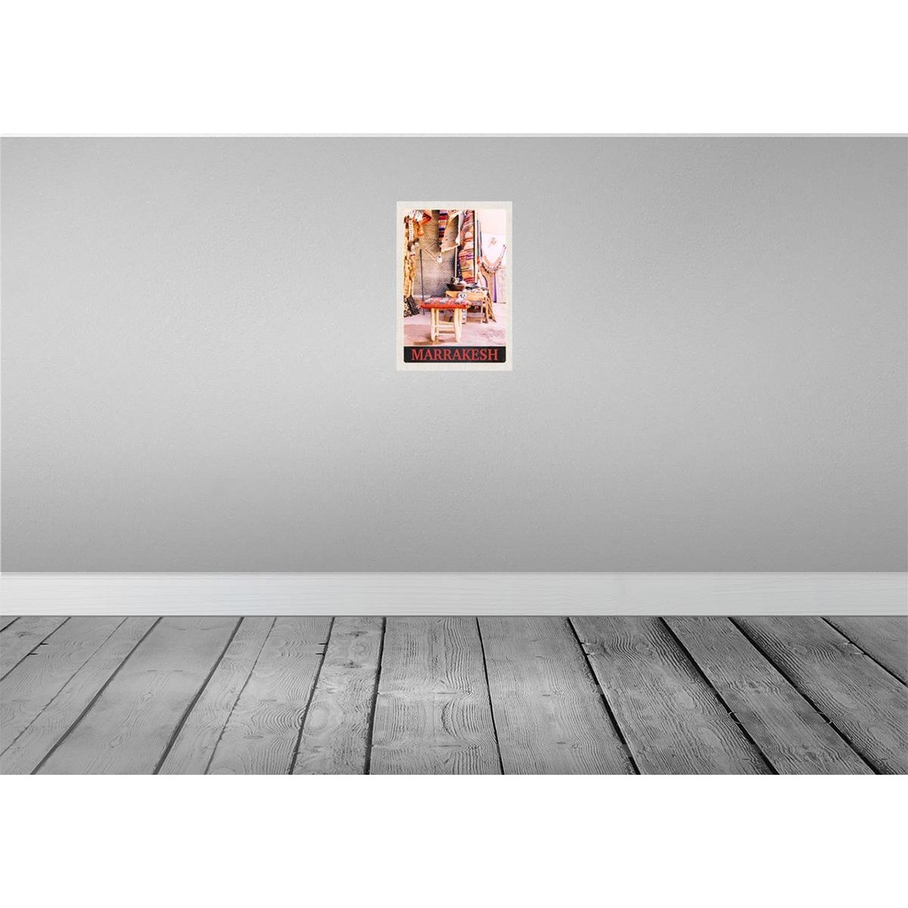 [LA-131092-H] Holzschild 30x20 cm Marrakesch Marokko Kultur Bildmotiv Reisemotiv Abenteuer Reisen Bild 2