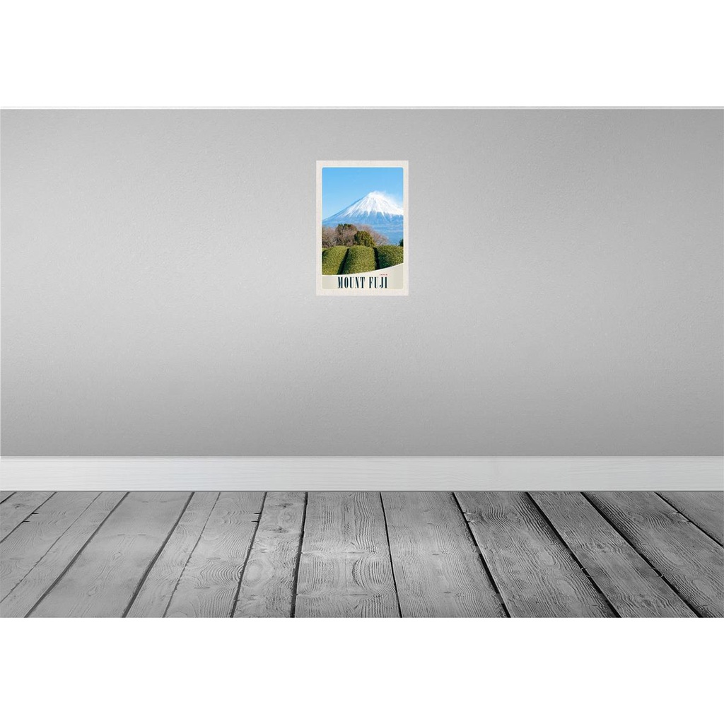 [LA-131114] Blechschild 30x20 cm Mont Fuji Urlaub Japan Asien Gebirge Natur Bildmotiv Reisemotiv Abenteuer Reisen Bild 2
