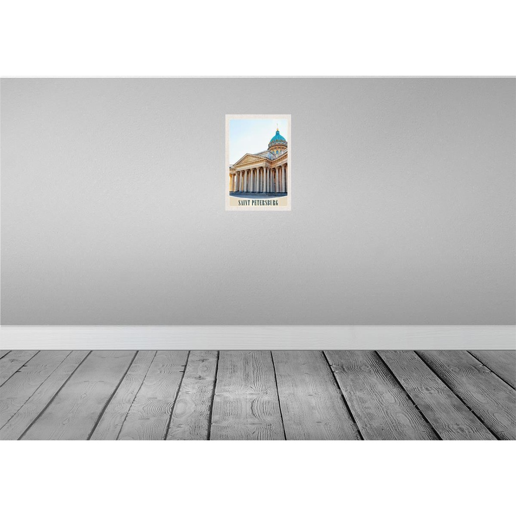 [LA-131142] Blechschild 30x20 cm Saint Petersburg Russland Kirche Bildmotiv Reisemotiv Abenteuer Reisen Urlaub Bild 2