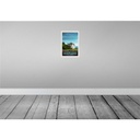 [LA-131163-H] Holzschild 30x20 cm Schottland Europa Natur Wiese Haus Bildmotiv Reisemotiv Abenteuer Reisen Bild 2