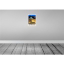 [LA-131174-H] Holzschild 30x20 cm Stuttgart Deutschland Schloss Abend Bildmotiv Reisemotiv Abenteuer Reisen Bild 2