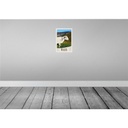 [LA-131182] Blechschild 30x20 cm Wales United Urlaub Kingdom Schaf Wiese Natur Bildmotiv Reisemotiv Abenteuer Reisen Bild 2