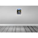 [LA-131185] Blechschild 30x20 cm Yellowstone Wasserfall Gebirge Natur Bildmotiv Reisemotiv Abenteuer Reisen Urlaub Bild 2