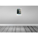 [LA-131216] Blechschild 30x20 cm Blausee Schweiz Natur Wald Bildmotiv Reisemotiv Abenteuer Reisen Urlaub Bild 2