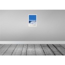 [LA-131243] Blechschild 30x20 cm Muottas Murgal Schweiz Gebirge Schnee Bildmotiv Reisemotiv Abenteuer Reisen Urlaub Bild 2