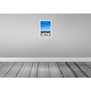 [LA-131289] Blechschild 30x20 cm Ostsee Strandkorb Meer Strand Bildmotiv Reisemotiv Abenteuer Reisen Urlaub Bild 2