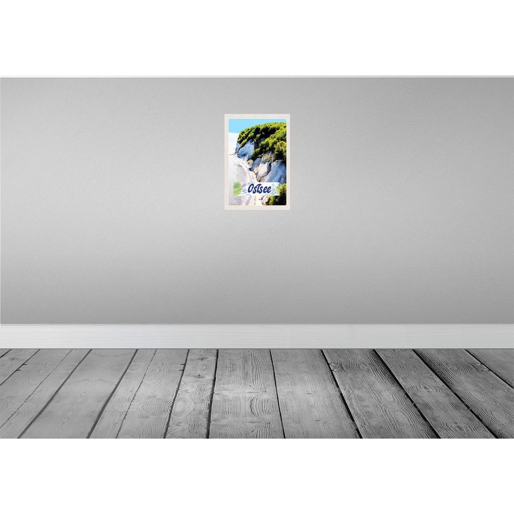 [LA-131295] Blechschild 30x20 cm Ostsee Strand Natur Wälder Gebirge Bildmotiv Reisemotiv Abenteuer Reisen Urlaub Bild 2