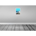 [LA-131326] Blechschild 30x20 cm Ostseebad Warnemüde Leuchtturm Strand Bildmotiv Reisemotiv Abenteuer Reisen Urlaub Bild 2