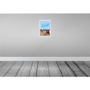 [LA-131333-H] Holzschild 30x20 cm Hochwacht Ostsee Strandkorb Meer Boote Bild 2