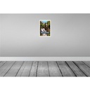 [LA-131350-H] Holzschild 30x20 cm Bad Gastein Wasserfall Natur Wald Bildmotiv Reisemotiv Abenteuer Reisen Bild 2