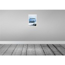 [LA-131425] Blechschild 30x20 cm Ausblick auf Hochkönig Berge Winter Bildmotiv Reisemotiv Abenteuer Reisen Urlaub Bild 2