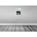 [LA-131431-H] Holzschild 30x20 cm Hallstattersee Berge Schiff Boot Berg Bildmotiv Reisemotiv Abenteuer Reisen Bild 2