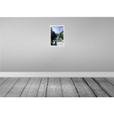 [LA-131440] Blechschild 30x20 cm Matterhorn Schweiz Fluss Berg Stadt Bildmotiv Reisemotiv Abenteuer Reisen Urlaub Bild 2
