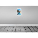 [LA-131458] Blechschild 30x20 cm Verzascatal Brücke Gebirge Fluss Natur Bildmotiv Reisemotiv Abenteuer Reisen Urlaub Bild 2