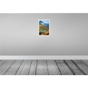 [LA-131461] Blechschild 30x20 cm Zillertal Gebirge Natur Wälder Bildmotiv Reisemotiv Abenteuer Reisen Urlaub Bild 2