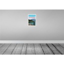 [LA-131467-H] Holzschild 30x20 cm Wolfgangsee See Stadt Natur Bildmotiv Reisemotiv Abenteuer Reisen Bild 2