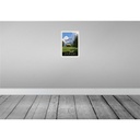 [LA-131512] Blechschild 30x20 cm Adelboden Schweiz Wälder Häuschen Bildmotiv Reisemotiv Abenteuer Reisen Urlaub Bild 2