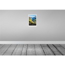 [LA-131525-H] Holzschild 30x20 cm Gotthard Pass Wanderung Natur Wälder Bildmotiv Reisemotiv Abenteuer Reisen Bild 2