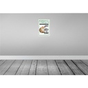 [LA-131546-H] Holzschild 30x20 cm Tiere Achtung Meerschweinchen Bild 2
