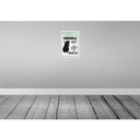 [LA-131547-H] Holzschild 30x20 cm Tiere Achtung Chinchilla Gebiet Bild 2