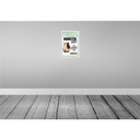 [LA-131548] Blechschild 30x20 cm Tiere Achtung Hamster Gebiet Tier Haustier Bild 2