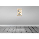 [LA-131557] Blechschild 30x20 cm Tiere Achtung hier Meerschweinchen Tier Haustier Bild 2
