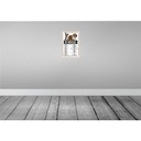 [LA-131561] Blechschild 30x20 cm Hunderegel du darfst mich nicht rufen Hund Bild 2