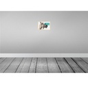 [LA-131589-H] Holzschild 20x30 cm Pferd Schimmel hier wache ich Bild 2