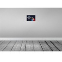 [LA-131597] Blechschild 20x30 cm Papageien hier wachen wir Tier Haustier Bild 2