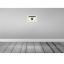 [LA-131600-H] Holzschild 20x30 cm Tiere Mops willkommen wohne hier Bild 2