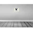 [LA-131608-H] Holzschild 20x30 cm Tiere Mops willkommen Zuhause Bild 2