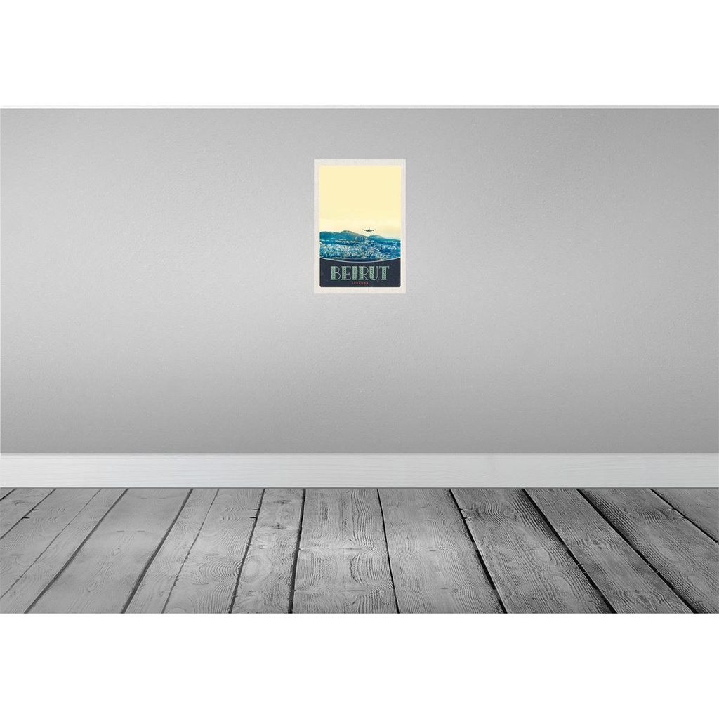 [LA-131622] Blechschild 30x20 cm Beirut Hauptstadt Libanon Bildmotiv Reisemotiv Abenteuer Reisen Urlaub Bild 2