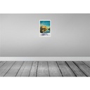 [LA-131662] Blechschild 30x20 cm Kroatien Burg Strand Meer Europa Bildmotiv Reisemotiv Abenteuer Reisen Urlaub Bild 2