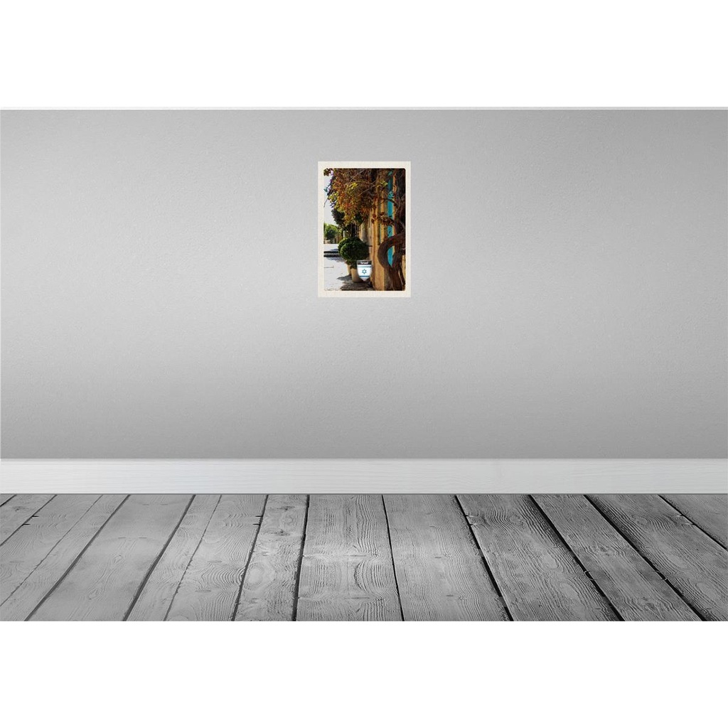 [LA-131689] Blechschild 30x20 cm Israel Stadt Pflanzen Urlaub Bildmotiv Reisemotiv Abenteuer Reisen Bild 2