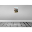 [LA-131698-H] Holzschild 30x20 cm Jerusalem Israel Stadt Garten Bildmotiv Reisemotiv Abenteuer Reisen Bild 2