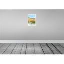 [LA-131736] Blechschild 30x20 cm Toskana Italien Weide Wiese Natur Bildmotiv Reisemotiv Abenteuer Reisen Urlaub Bild 2