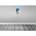 [LA-131814-H] Holzschild 30x20 cm Mauritius Indischer Ozean Insel Bildmotiv Reisemotiv Abenteuer Reisen Bild 2