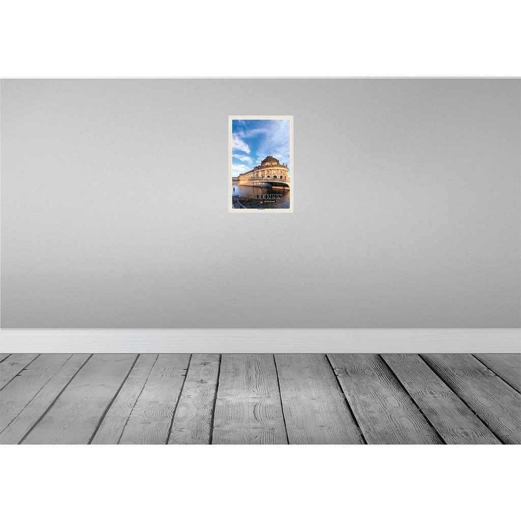 [LA-131987] Blechschild 30x20 cm Berlin Hauptstadt Museuminsel Bildmotiv Reisemotiv Abenteuer Reisen Urlaub Bild 2